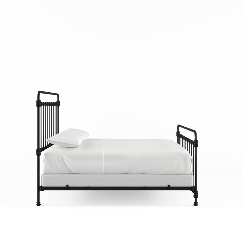 160 Picket Fence Bed | Complete Standard, Gunmetal, King