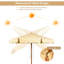 Norlishia 300cm Market Parasol-2121803438-2121803439