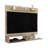 Beijing Floating Entertainment Center, One Superior Shelf, Two Shelves, Space For The TV´S Up 55" -Light Pine-1590031145