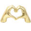 Sculpture «Love Finger Gesture», art moderne-827888697