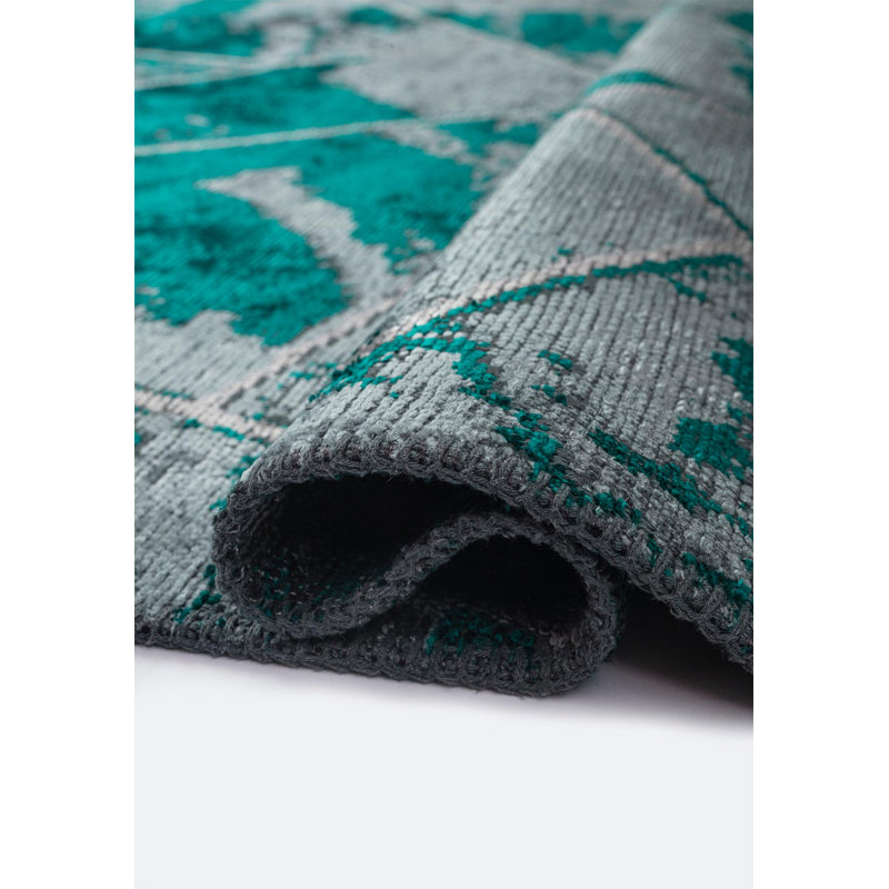 Rapture Geometric Shapes Area Rug, Rectangle 6'7" x 8'3"