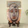 Royal Elephant Theme Handmade African Mask and Stand Sculpture