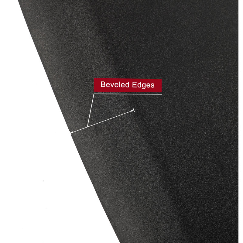 Rectangle Chair Mat with Straight cut Edge