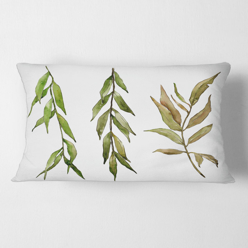 Floral Throw Pillow