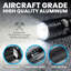 5.15'' Battery Powered Integrated LED Flashlight