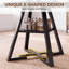 Round Dining Table Farmhouse Kitchen Table,Space Saving Dinner Table For Kitchen & Dining Room-1740804648-1740804649