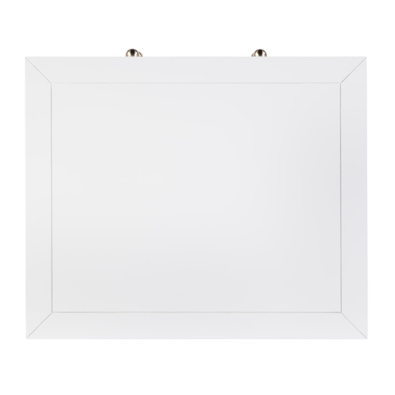 Nora 2-Drawer Nightstand, Smooth White