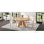 5-Piece Extendable Dining Table Set, Table With Hidden Drop-Leaf And 4 Upholstered Chairs-176842490