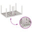 5 Piece Garden Dining Set Poly Rattan-1483614825