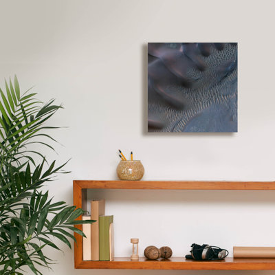 Epic Graffiti 'Dunes In Noachis Terra Region Of Mars' by NASA Canvas Wall Art, 12" x 12"