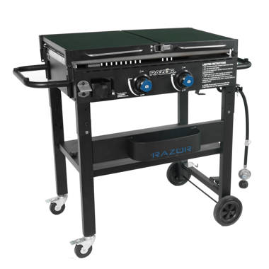 Blackstone Tailgater Stainless Steel 2 Burner Portable Gas Grill