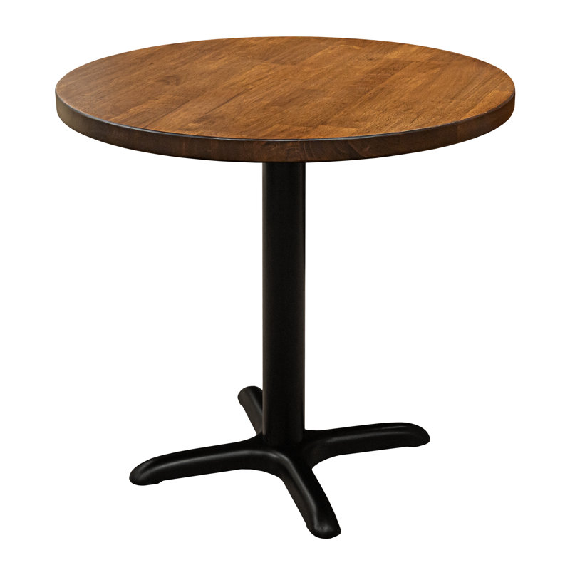 Table ronde 30 po Riley, Brun