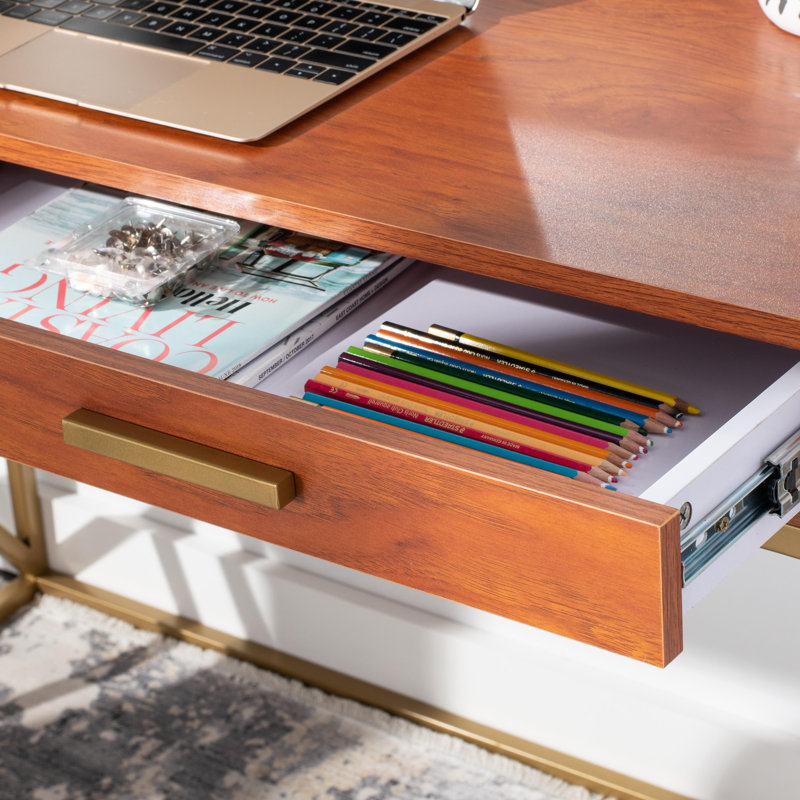 Bureau Lovesta, Naturel / Or