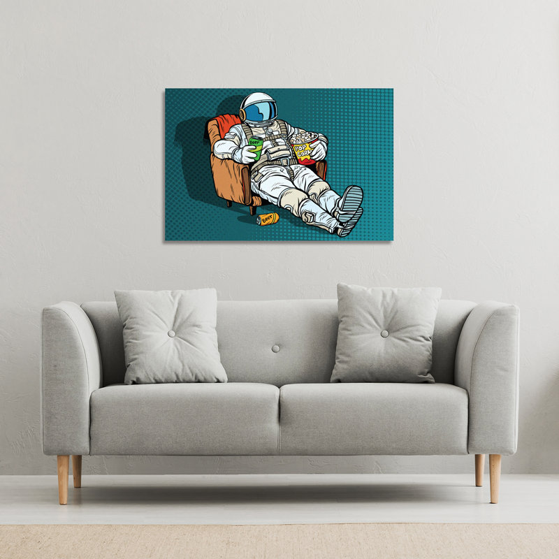 No Title by Andrew Lee - Wrapped Canvas Print, 61cm H x 41cm W x 4cm D