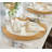 Handmade Round Placemats Set of 4 for Dining and Kitchen 14-inch Scratch-Resistant Table Decor-1088013033
