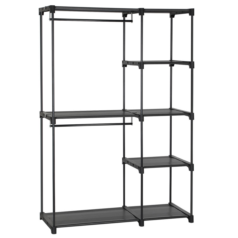Pinero 112cm Clothing Rack, Black