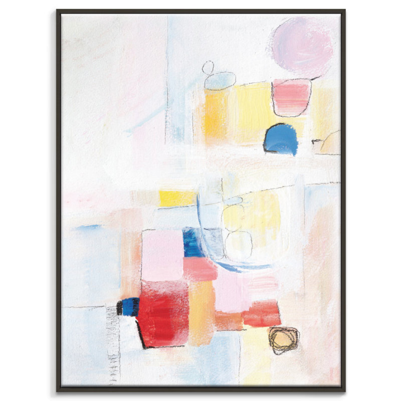 Journey by Brenda Meynell - Painting on Canvas, Black