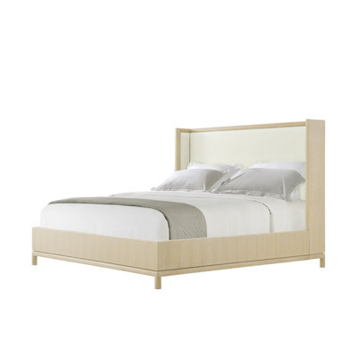 Montauk Upholstered Wingback Bed