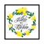«Lemon Blueberry Kitchen Sign I», impression sur toile-34984578-72414523-72414524