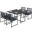 4 - Person Patio Dining Set with Square Table