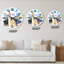 Petite horloge murale Mid-Century-962715035