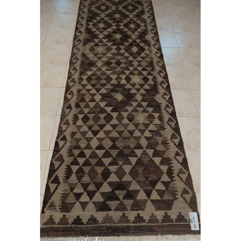 Runner Hibbing Moroccan Hand Woven 100cm X 280cm Area Rug
