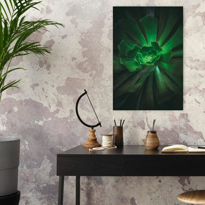 Art contemporain contemporain avec cactus