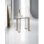 Melange Glass End Table