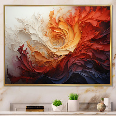Energetic Spiralscape II - Abstract Spirals, art mural
