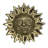 Smiling Sunface Push Button-15024205