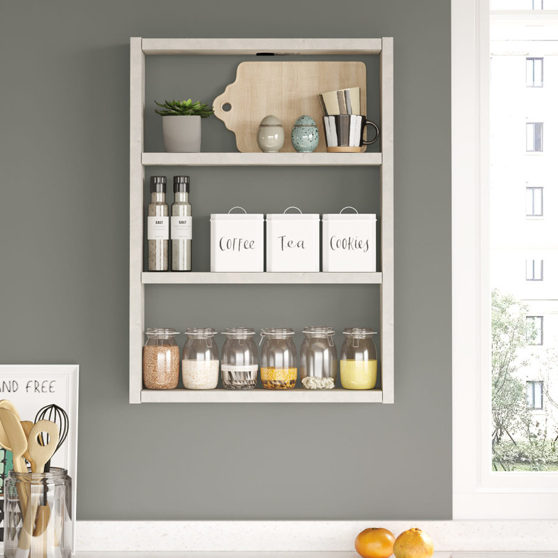 Wall Shelf, Gris clair
