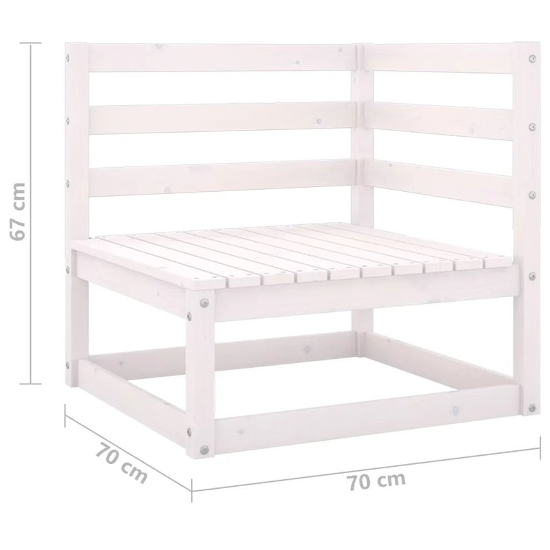 Leighlani Seating Group, White