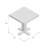 Midvale Mahogany Square Solid Wood Top with Solid Wood Base Dining Table-30828810