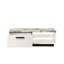 Matilda 47" White Coffee Table With White Faux Marble Top