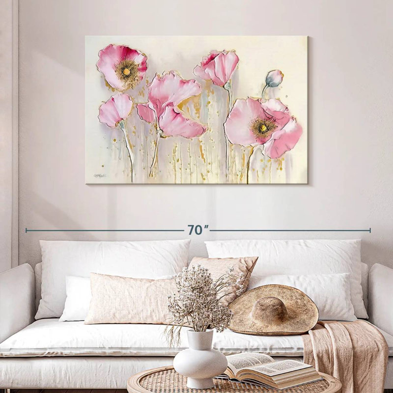 Coquelicots Harnek Spring, H 30 po x l 45 po