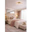 Toston 5 Light Glass Droplets Semi Flush Ceiling Light