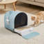 Polyethylene Plastic Litter Box with Scoop