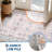 5x7 Area Rug for Living Room, Washable Vintage Printed Soft Rugs, Non Slip Low Pile Carpet for Bedroom, kitchen, Dorm Room, Pink-471850521