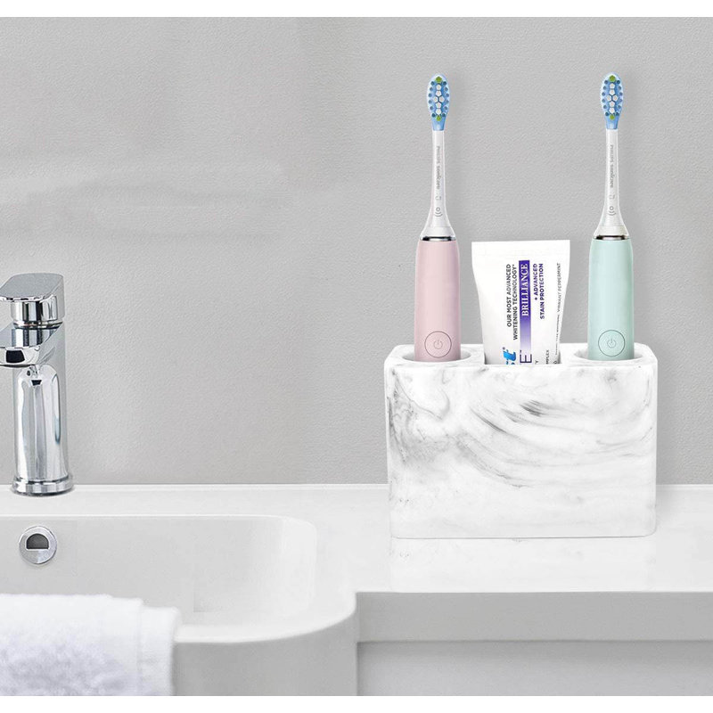 Bathroom Accessory Set, Gravel White