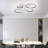 29.5'' Dimmable Reversible Ceiling Fan with LED Lights And Remote Control