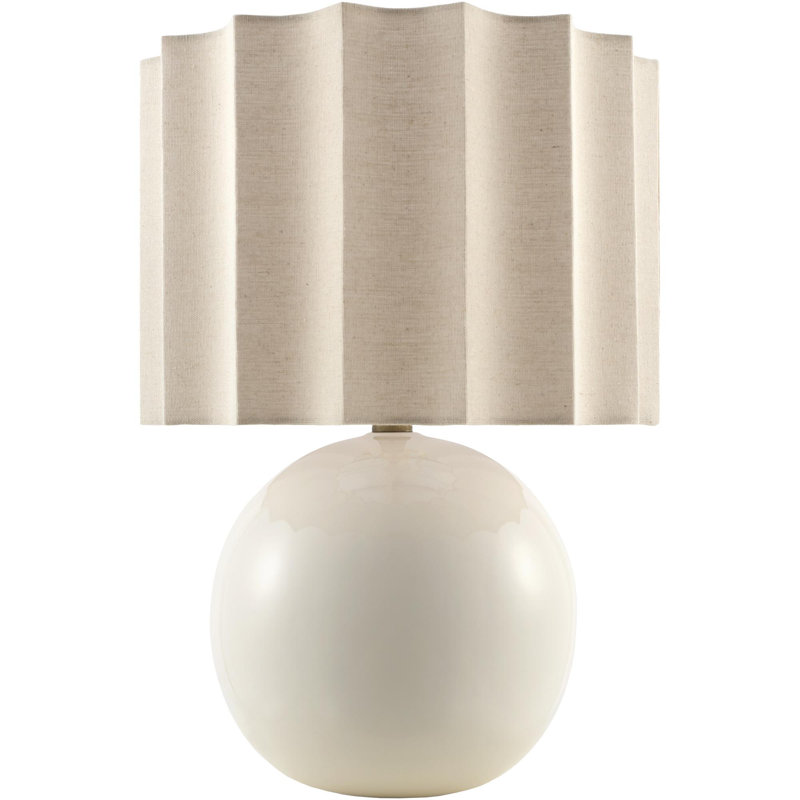 Marisely Table Lamp, Cream