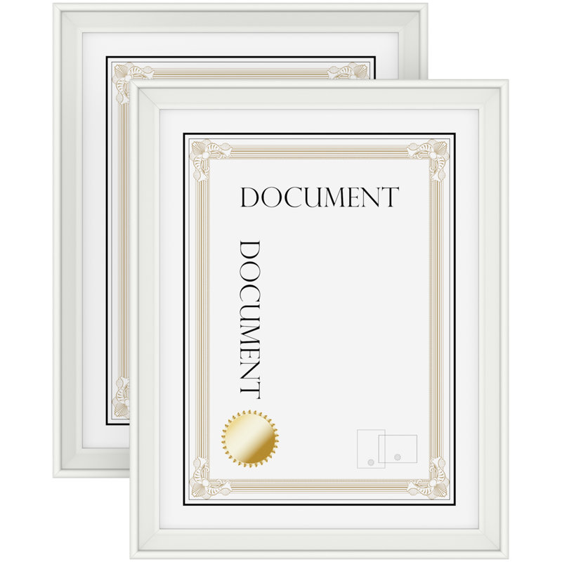 Picture Frame - Set of 2, White
