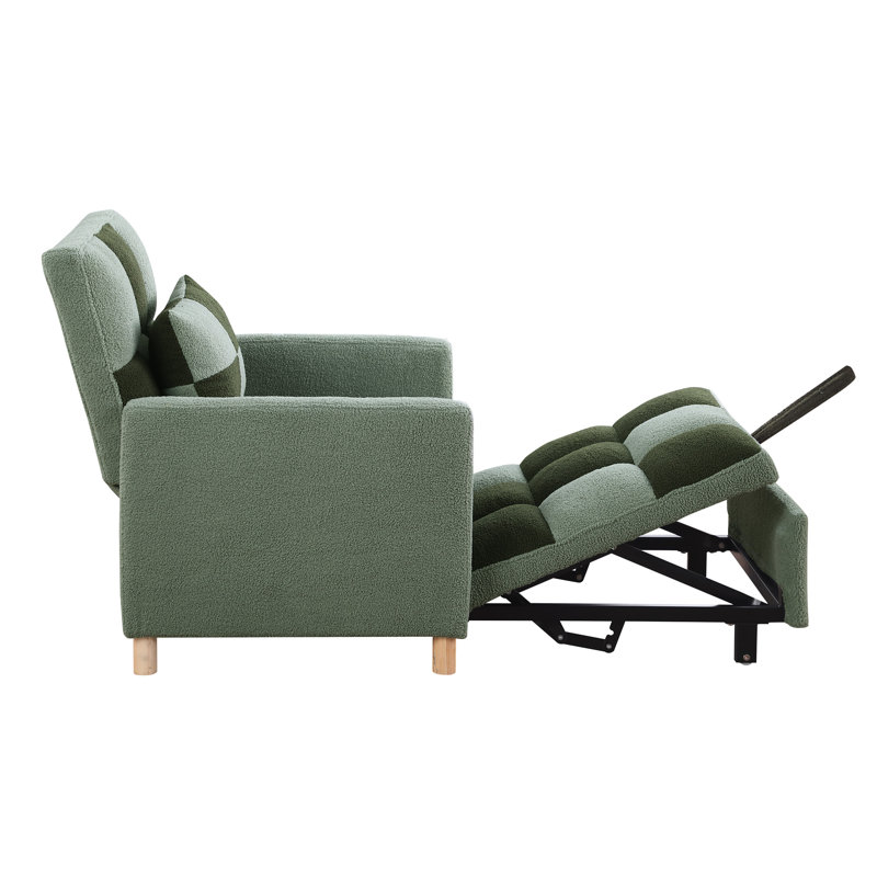 Kayari Recliner, Green 100% Polyester