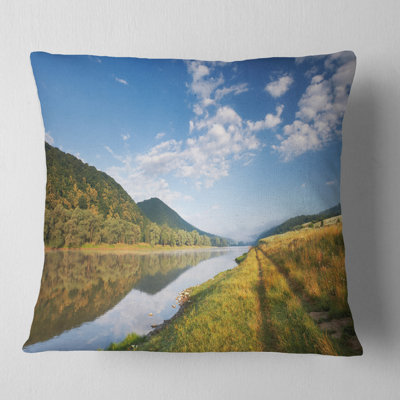 Landscape Square Pillow Cover & Insert