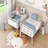 Full Over Full Metal Bunk Bed, White