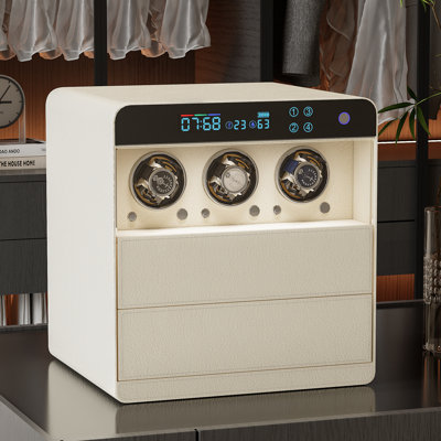 Watch Winder Jewelry Organizer Box