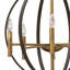 Lustre sphérique unique à 6 lumières Euclid-2039907215