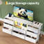 Metal 160cm W 8 - Drawer Chest of Drawers-1267991013
