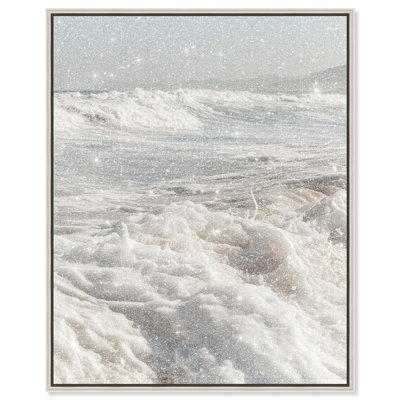 Clouded Shores Print by Oliver Gal