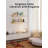 Floating Shelves, 4 Pack, Wood